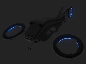 Sci-fi military drone 3D-Modell
