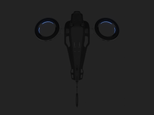 Sci-fi military drone 3D Модель