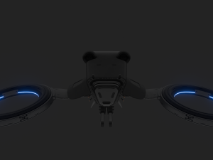 Sci-fi military drone 3D Модель