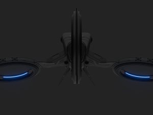 Sci-fi military drone 3D Модель