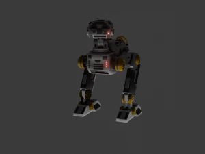 Robot di fantascienza Modello 3D