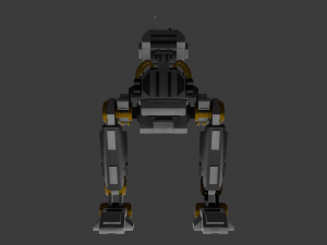 Sci-Fi Robot 3D Model