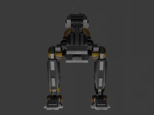 Sci-Fi Robot 3D Model