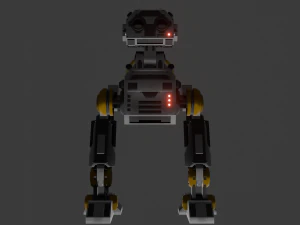 Sci-Fi Robot 3D Model