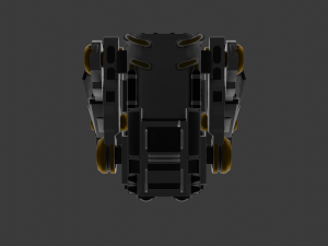 Sci-Fi Robot 3D Model