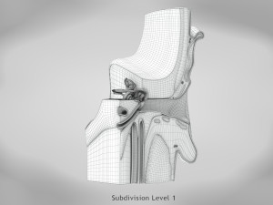 Ear Anatomy Modelo 3D