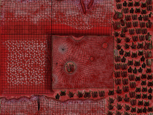 Tongue with Detailed Cross-section 3D Model