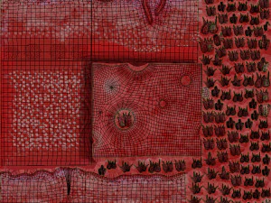 Язык с подробным разрезом 3D Модель