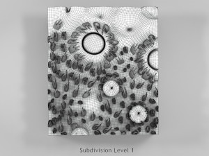 Tongue with Detailed Cross-section 3D Model