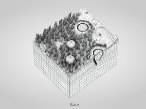 Tongue with Detailed Cross-section 3D Model