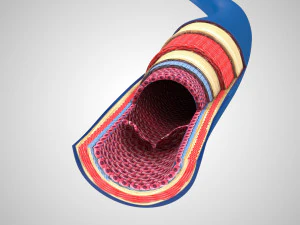 Blood Vessels 3D Model