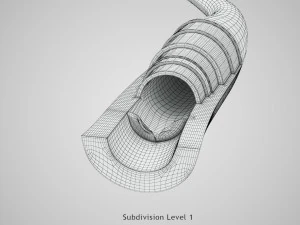 Blood Vessels 3D Model
