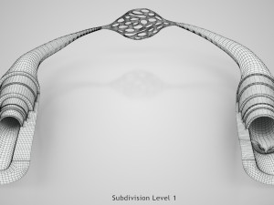 Blood Vessels 3D Model