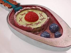 Animated Sperm Cell 3D Модель