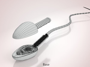 Animated Sperm Cell 3D Модель