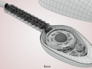 Animated Sperm Cell 3D Модель