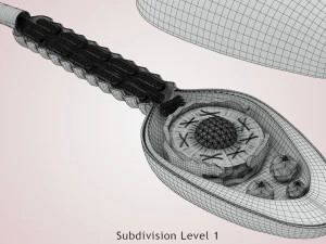 Animated Sperm Cell 3D Model