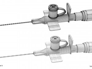 Cannula 3D Model