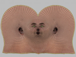 Brain and Nervous System and Body 3D Model