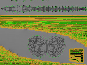 Brain and Nervous System and Body 3D Model