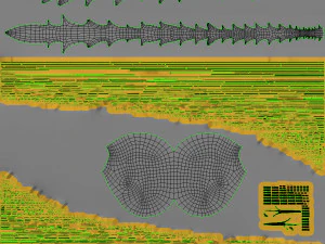 Brain and Nervous System and Body 3D Model