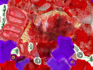 Human Cardiovascular System with Body 3Dモデル