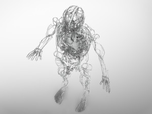Human Cardiovascular System with Body 3Dモデル