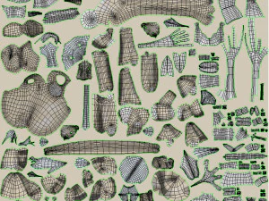 Complete Human leg anatomy 3D Model