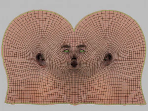 Lymphatic system in body 3D Model