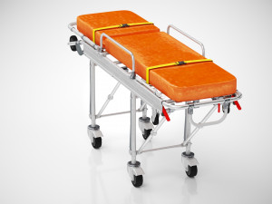 Aluminum Alloy Stretcher 3D Model
