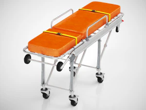 Barella in lega di alluminio Modello 3D