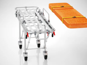 Barella in lega di alluminio Modello 3D