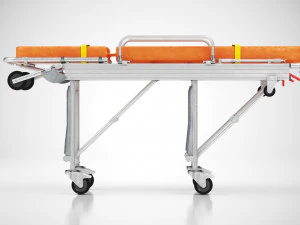 Barella in lega di alluminio Modello 3D