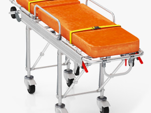 Aluminum Alloy Stretcher Model 3D