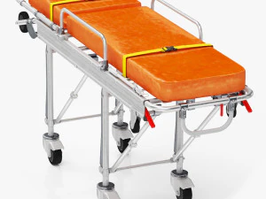 Barella in lega di alluminio Modello 3D