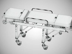 Barella in lega di alluminio Modello 3D