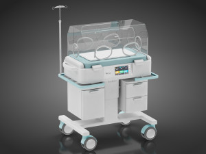 Baby Incubator Modello 3D