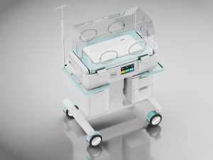 Baby Incubator 3D Model