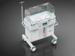 Baby Incubator 3D Model