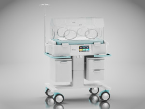 Baby Incubator 3D Model