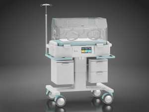 Baby Incubator 3D Model
