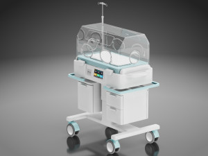 Baby Incubator 3D Model