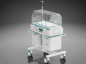 Baby Incubator 3D Model