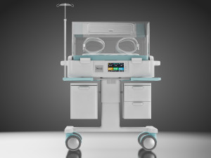 Baby Incubator 3D Model