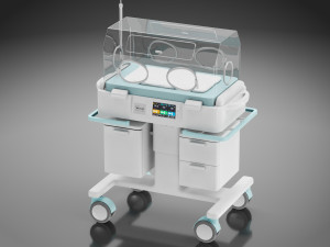 Baby Incubator 3D Model