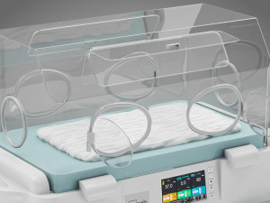 Baby Incubator 3D Model