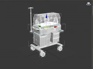 Baby Incubator 3D Model