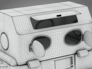 Baby Incubator 3D Model