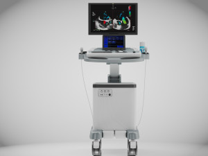 Sonographic Scanner Ultra-sonic 3D Model