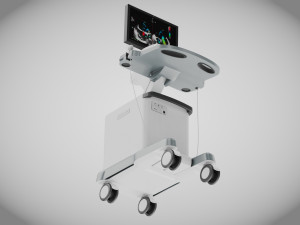 Sonographic Scanner Ultra-sonic 3D Model